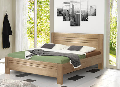 Jola lux postel, 160x200 | odstín přírodní - 1