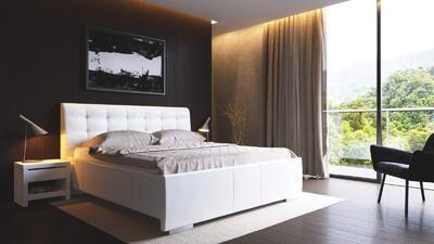 Dela I. čalouněná postel s úložným prostorem, 120x200 | 2. cenová skupina - 1