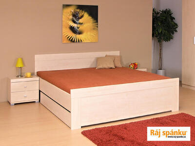 Dora postel s úložným prostorem, 170 x 200 cm | Třešeň 344 - 1
