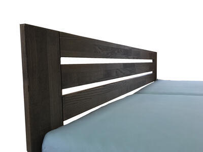 Rony masivní postel, 90 x 200 cm | 50 cm | Dub - 2
