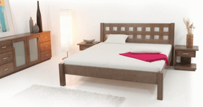 Kira manželská postel, 180 x 200 | Dub příplatkový - 2